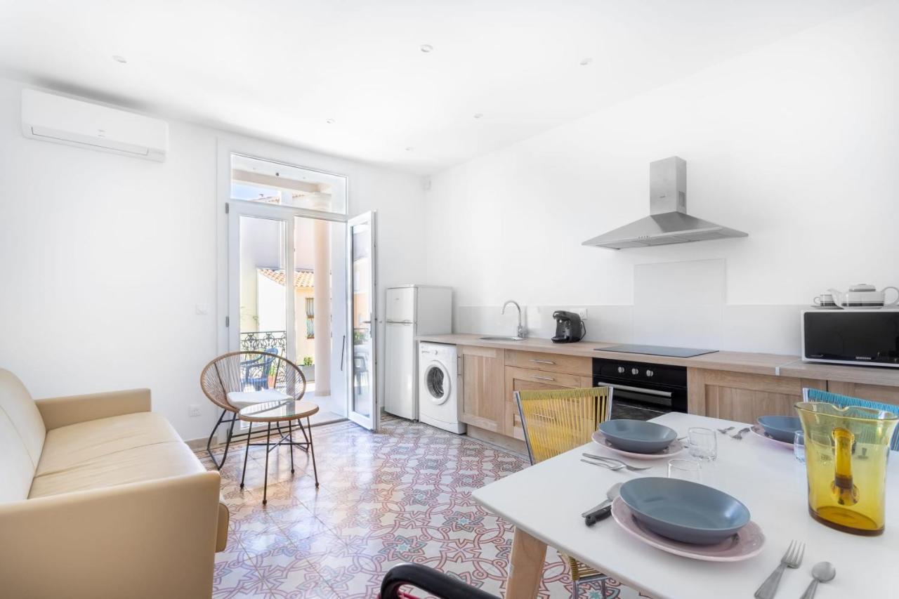 Luxurious 1 Bedroom, Ac, Terrace, Close Beaches - Dodo Et Tartine Carqueiranne Luaran gambar